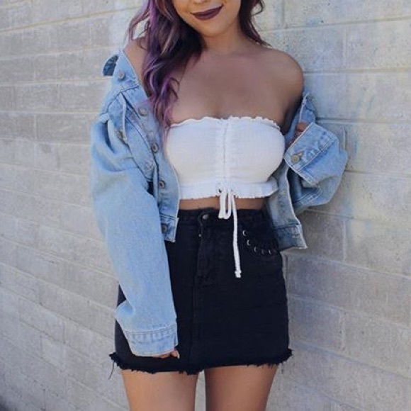 Brandy Melville Jackets & Blazers - J Galt USA jean jacket from Brandy Melville